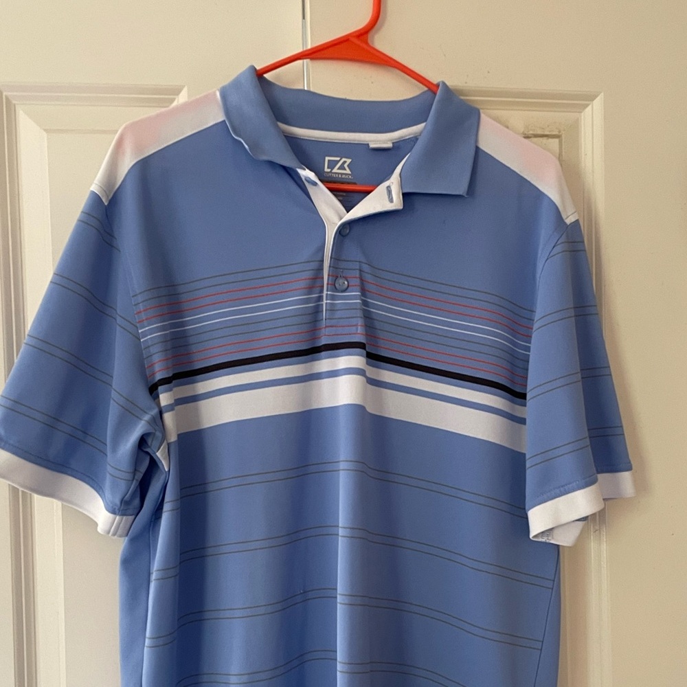 Men’s Cutter & Buck golf polo.  size Lg.